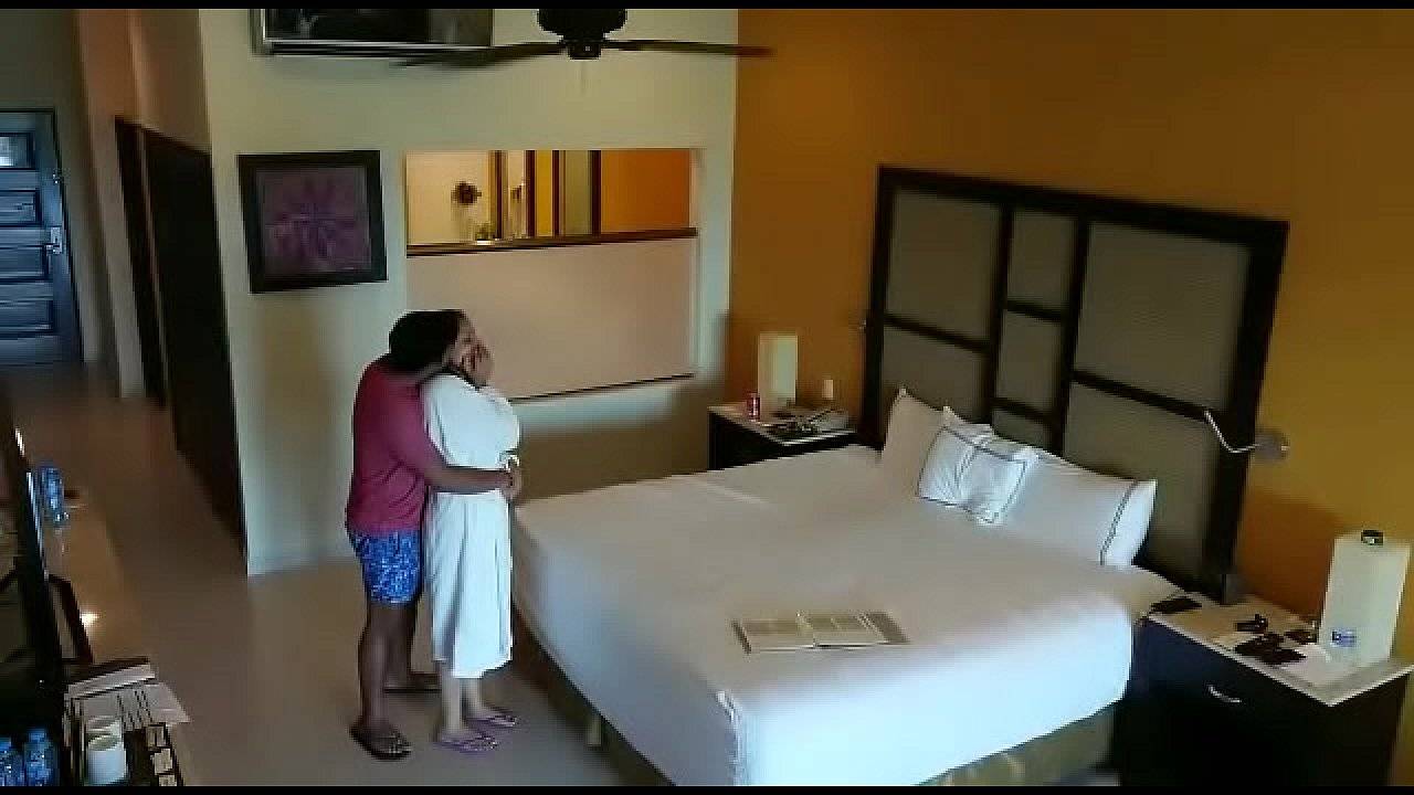 Hidden spy camera caught husband wife having sex in hotel image pic