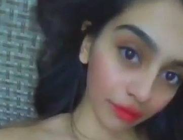 Cute Indian girl naked tease