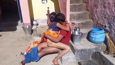 Indian desi devar catches his bhabhi and fucks her