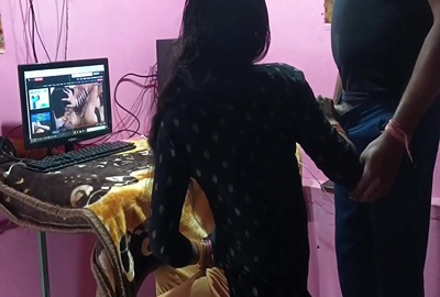 Man catches his step-daughter watching porn and fucks her