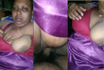 A busty slut fucks her stepson in Bangladeshi bf