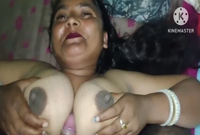 Banglladeshsex - Horny client cums on the whore's tits in Bangladeshi porn