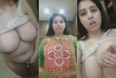 Nakedbf - Naked bf video of a big boob girl stripping on camera