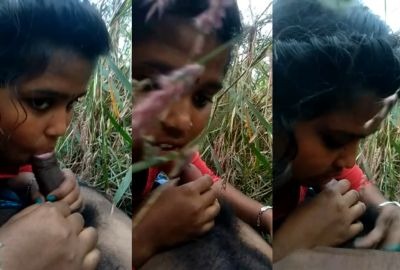 Bangla babe sucks a dick on the farm in dehati sex