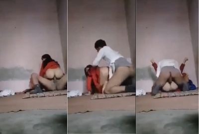 Desi nude girl gets fuck in the broken house by her lover