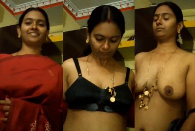 South Indian lady strips her saree to make her Sasur horny