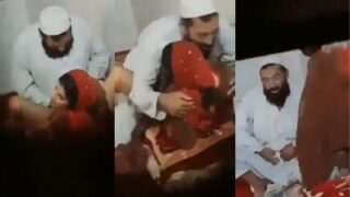 Pakistani sex MMS of a Maulana fucking his maid secretly