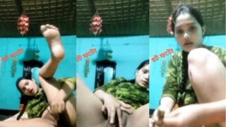 Bangla naked girl fucks her pussy with brinjal