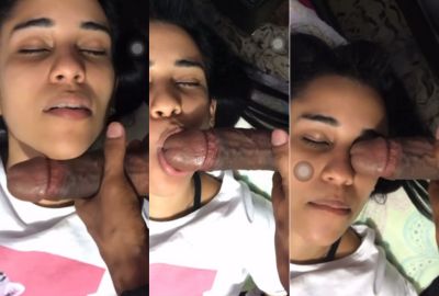 Drunk Nagpur girl enjoys her first desi blowjob