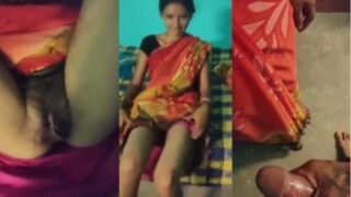 Desi sex video of a pervert fucking his sexy Bhabhi