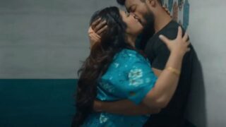 Busty Punjabi MIL tempting romantic blue film