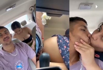 Girl seduces her lover in car and enjoys desi outdoor sex