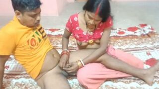 Howrah couple’s homemade desi Bangla sex video