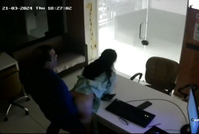 Indian office sex of boss and employee fucking in the cabin