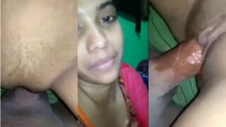 Bihari sex video of an 18-year-old girl riding a dick