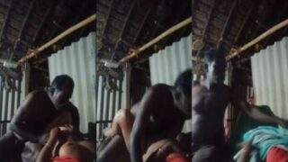 Old villager enjoys desi sex with his friend’s wife