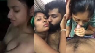 South Indian stepsiblings fucks behind their parents